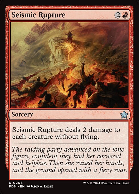 Seismic Rupture (205) [Foundations]