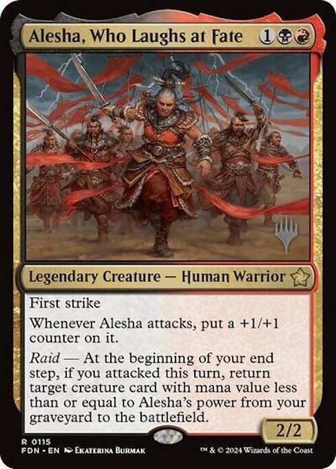 Alesha, Who Laughs at Fate (115p) [Foundations Promos]