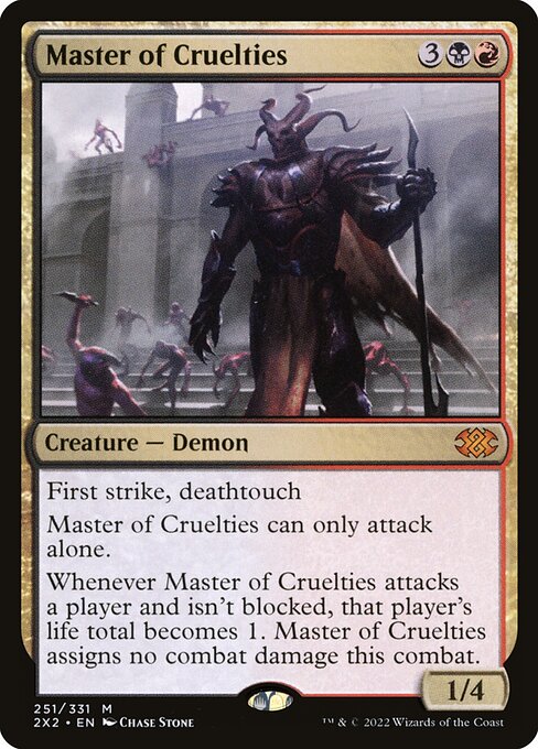 Master of Cruelties (251) [Double Masters 2022]
