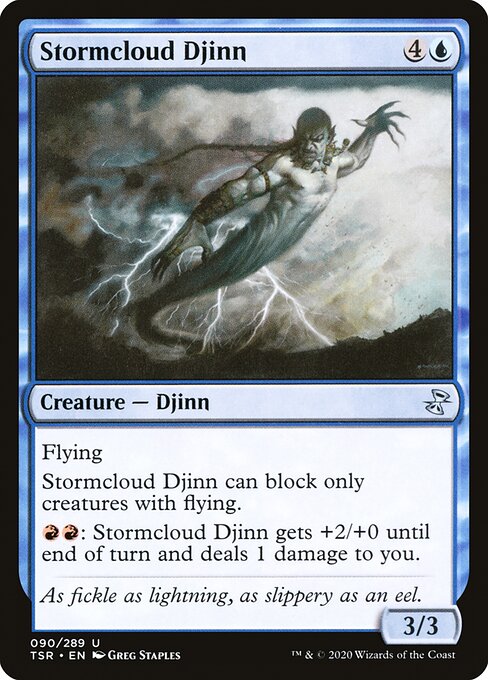 Stormcloud Djinn (90) [Time Spiral Remastered]