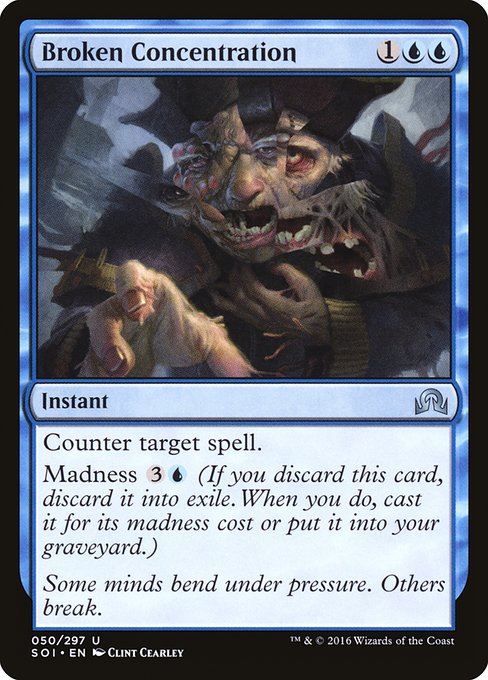 Broken Concentration (50) [Shadows over Innistrad]