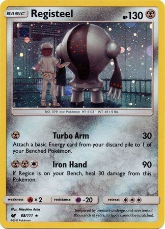 Registeel - 68/111 (Cosmos Holo) (68/111) [SM Promos]