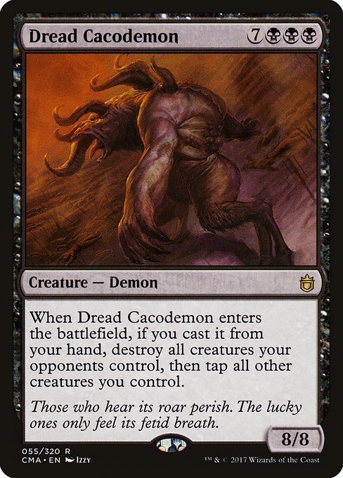Dread Cacodemon (55) [Commander Anthology]
