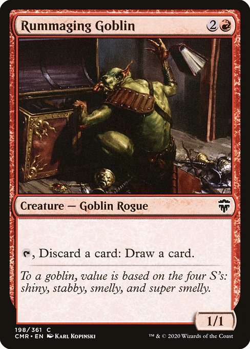 Rummaging Goblin (198) [Commander Legends]
