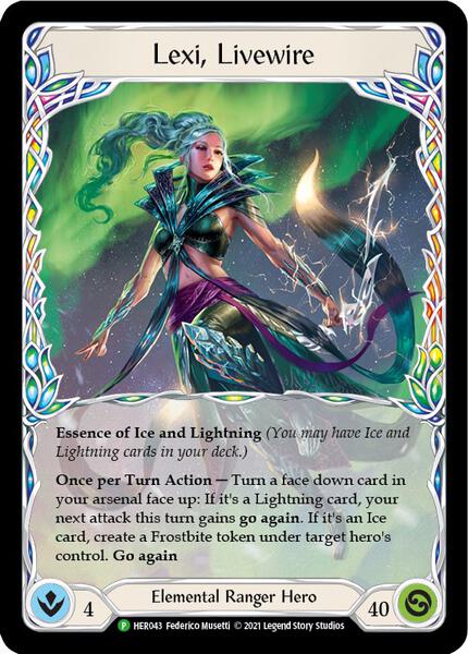 Lexi, Livewire - HER043 (HER043) [Flesh and Blood Promo Cards]