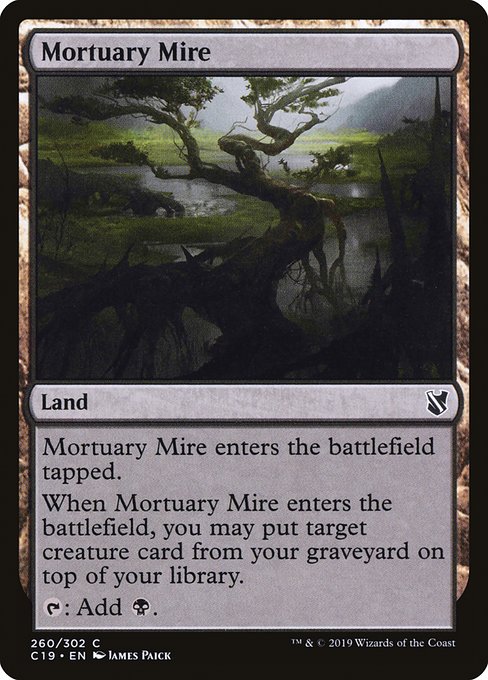 Mortuary Mire (260) [Commander 2019]