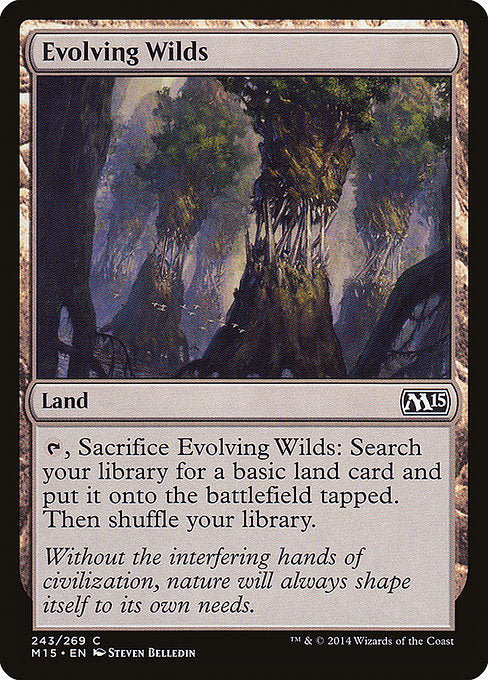 Evolving Wilds (243) [Magic 2015]