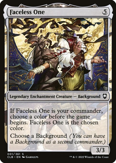 Faceless One (1) [Commander Legends: Battle for Baldur's Gate]