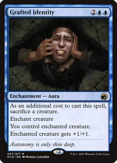 Grafted Identity (57) [Innistrad: Midnight Hunt]