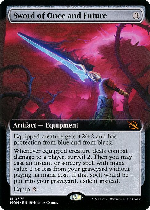 Sword of Once and Future (375) [March of the Machine] [Extended Art]