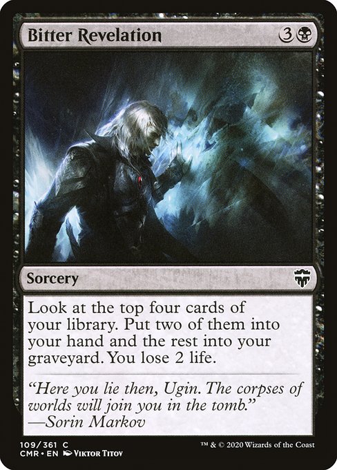 Bitter Revelation (109) [Commander Legends]