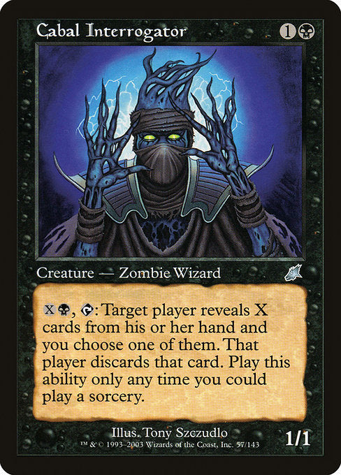 Cabal Interrogator (57) [Scourge]
