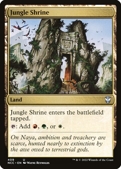 Jungle Shrine (409) [New Capenna Commander]