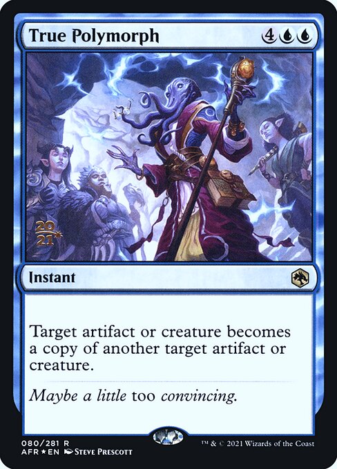 True Polymorph (80s) [Adventures in the Forgotten Realms Promos]