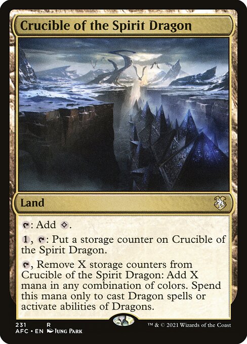 Crucible of the Spirit Dragon (231) [Forgotten Realms Commander]