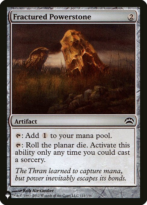 Fractured Powerstone (PC2-111) [The List]