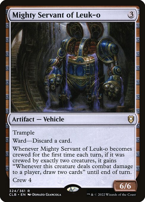 Mighty Servant of Leuk-o (324) [Commander Legends: Battle for Baldur's Gate]