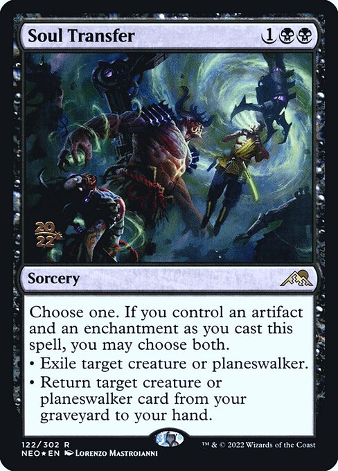 Soul Transfer (122s) [Kamigawa: Neon Dynasty Promos]