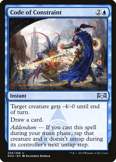 Code of Constraint (35) [Ravnica Allegiance]