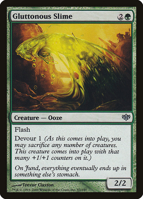 Gluttonous Slime (83) [Conflux]