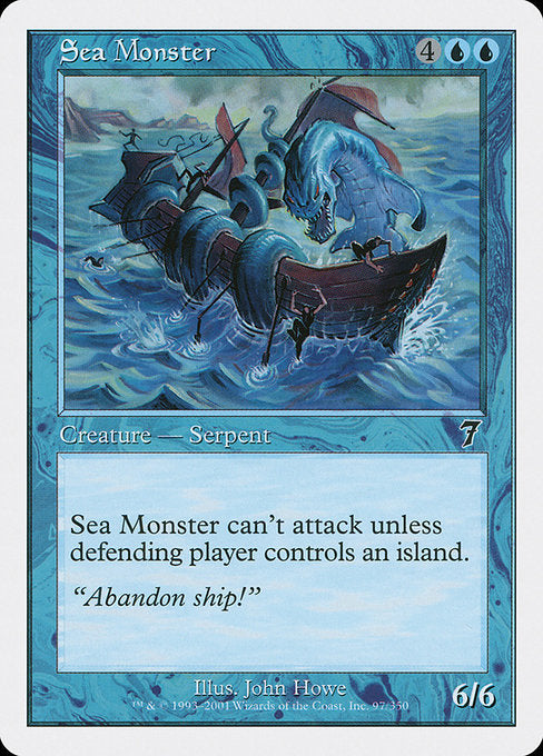Sea Monster (97) [Seventh Edition]