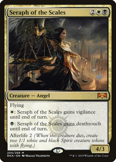 Seraph of the Scales (205p) [Ravnica Allegiance Promos]