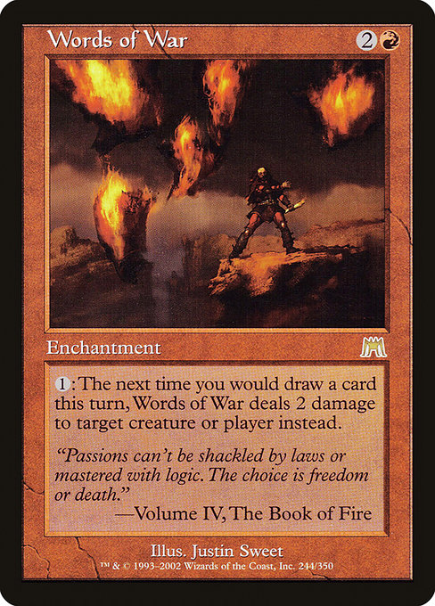 Words of War (244) [Onslaught]