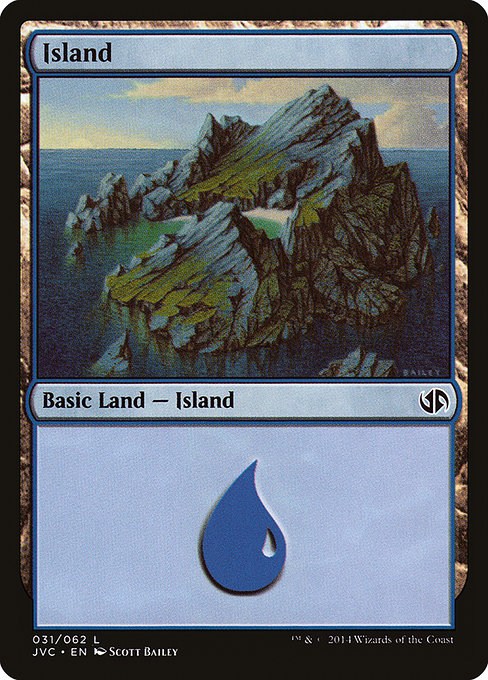 Island (31) [Duel Decks Anthology: Jace vs. Chandra]
