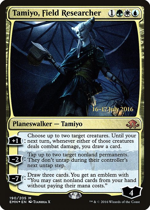 Tamiyo, Field Researcher (190s) [Eldritch Moon Promos]