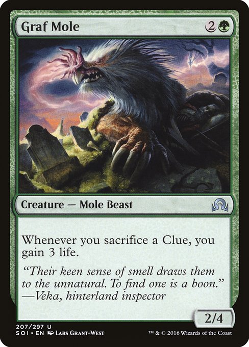 Graf Mole (207) [Shadows over Innistrad]