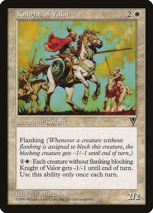 Knight of Valor (11) [Visions]