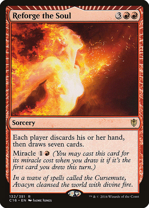 Reforge the Soul (132) [Commander 2016]