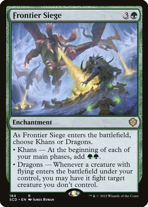 Frontier Siege (184) [Starter Commander Decks]