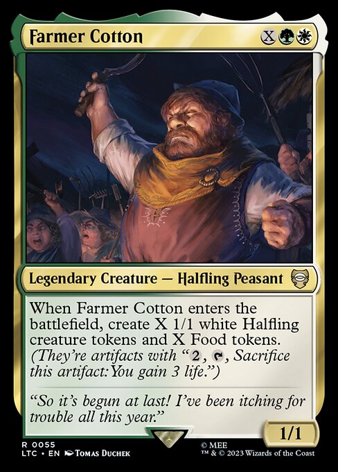 Farmer Cotton (55) [Tales of Middle-earth Commander]