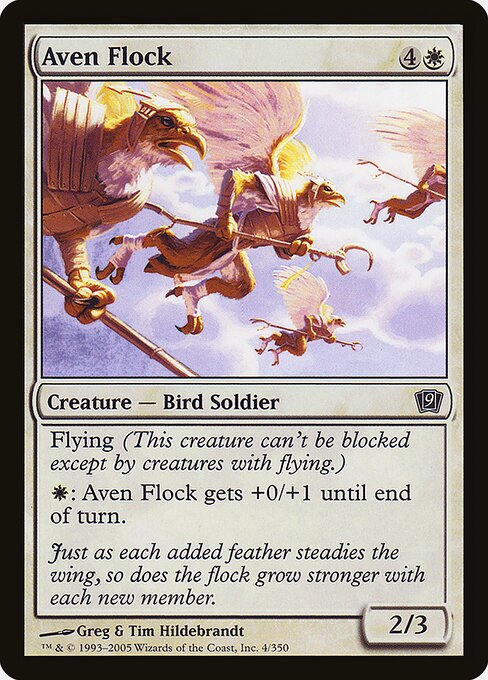 Aven Flock (4★) [Ninth Edition]