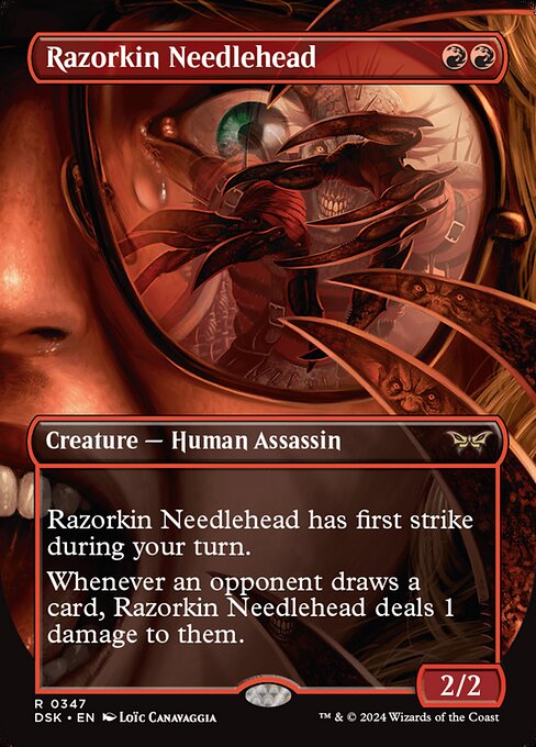 Razorkin Needlehead (347) [Duskmourn: House of Horror]