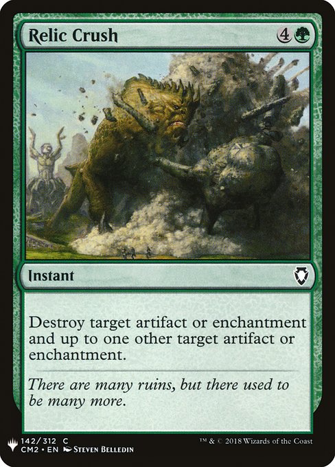 Relic Crush (CM2-142) [The List]