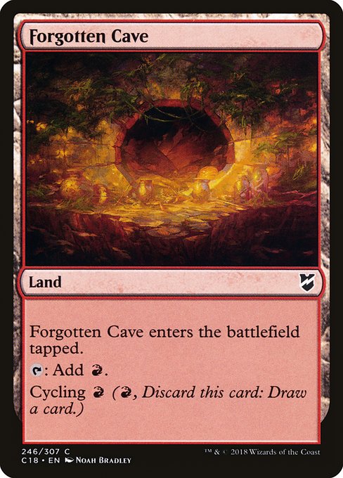 Forgotten Cave (246) [Commander 2018]