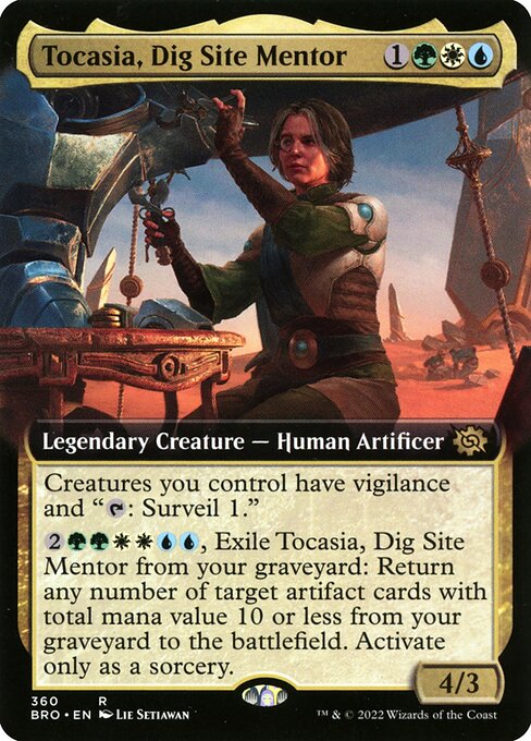 Tocasia, Dig Site Mentor (360) [The Brothers' War] [Extended Art]