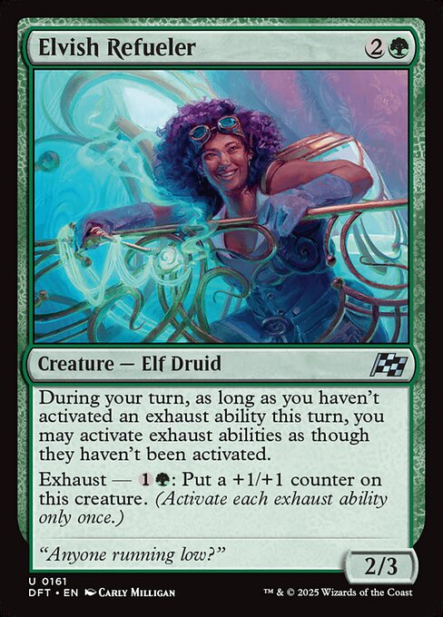 Elvish Refueler (161) [Aetherdrift]
