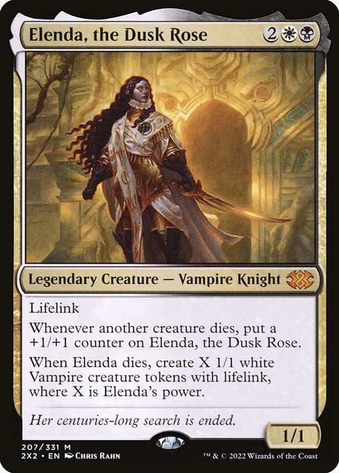 Elenda, the Dusk Rose (207) [Double Masters 2022]