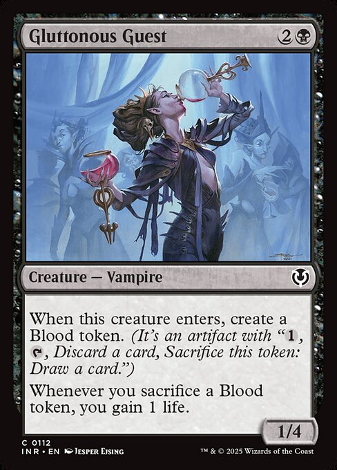 Gluttonous Guest (112) [Innistrad Remastered]