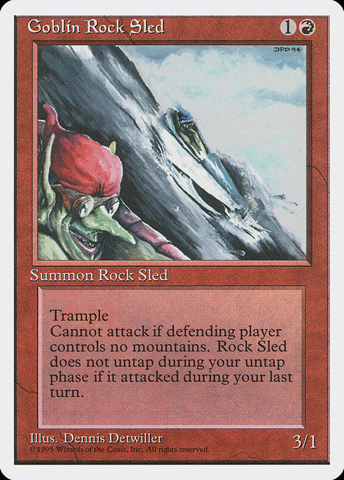 Goblin Rock Sled (199) [Fourth Edition]