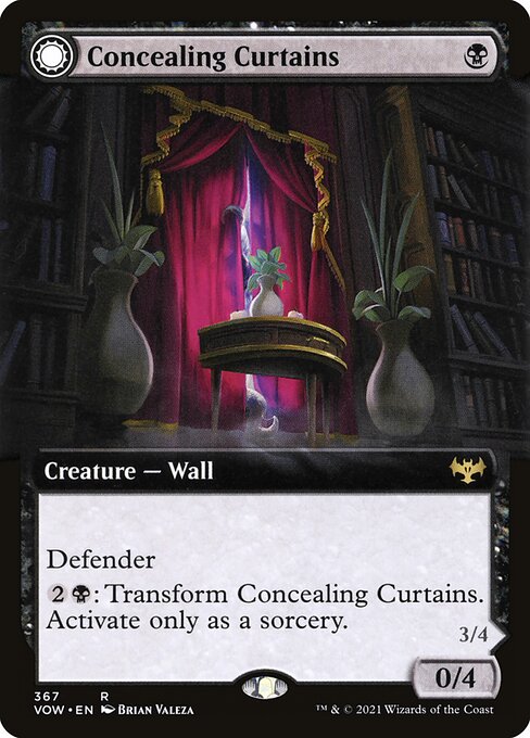 Concealing Curtains // Revealing Eye (367) [Innistrad: Crimson Vow] [Extended Art]