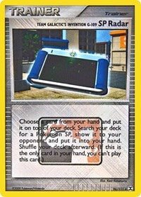 Team Galactic's Invention G-109 SP Radar - 96/111 (League Promo) (096/111) [League and Championship Cards]
