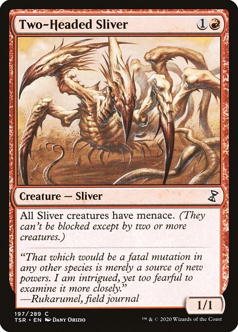 Two-Headed Sliver (197) [Time Spiral Remastered]