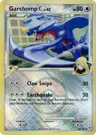 Garchomp C - 60/147 (League Promo) [Staff] (060/147) [League and Championship Cards]