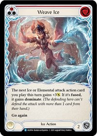 Weave Ice (Red) (OLD014) [Blitz Deck Tales of Aria Oldhim]