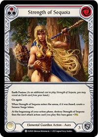 Strength of Sequoia (Red) (OLD020) [Blitz Deck Tales of Aria Oldhim]
