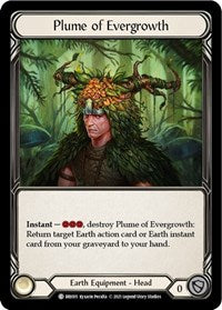 Plume of Evergrowth (BRI005) [Blitz Deck Tales of Aria Briar]